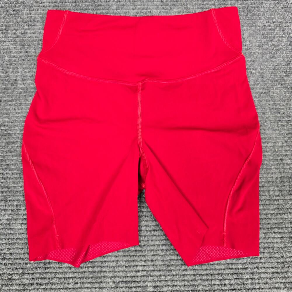 Lululemon Base Pace High Rise Short 6" Womens 6 Dark Red Nulux Running